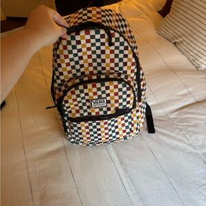 Vans Colorful Checkered Backpack